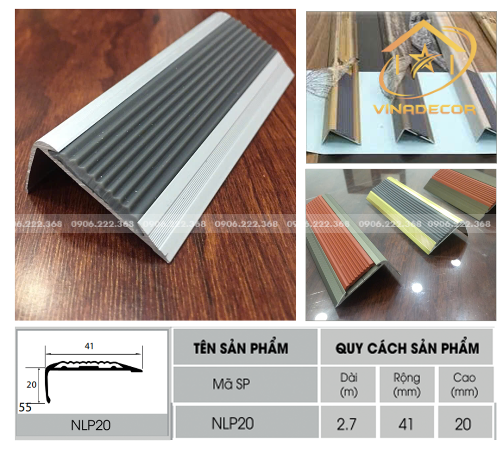 NẸP MŨI BẬC NLP20