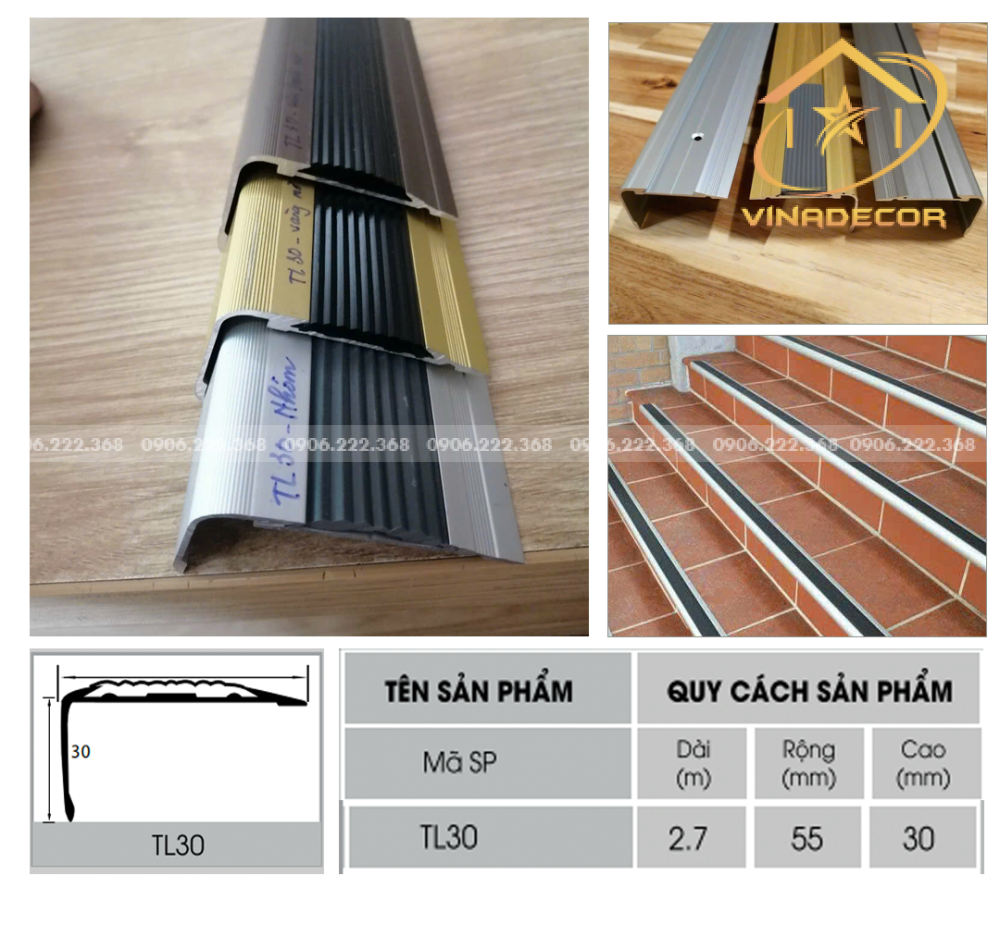 NẸP MŨI BẬC TL30