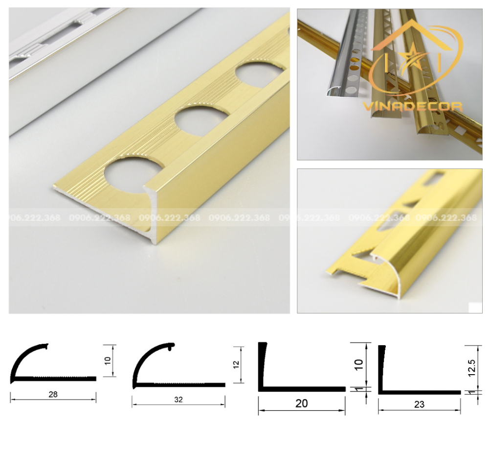 Nẹp bo góc  ốp lát