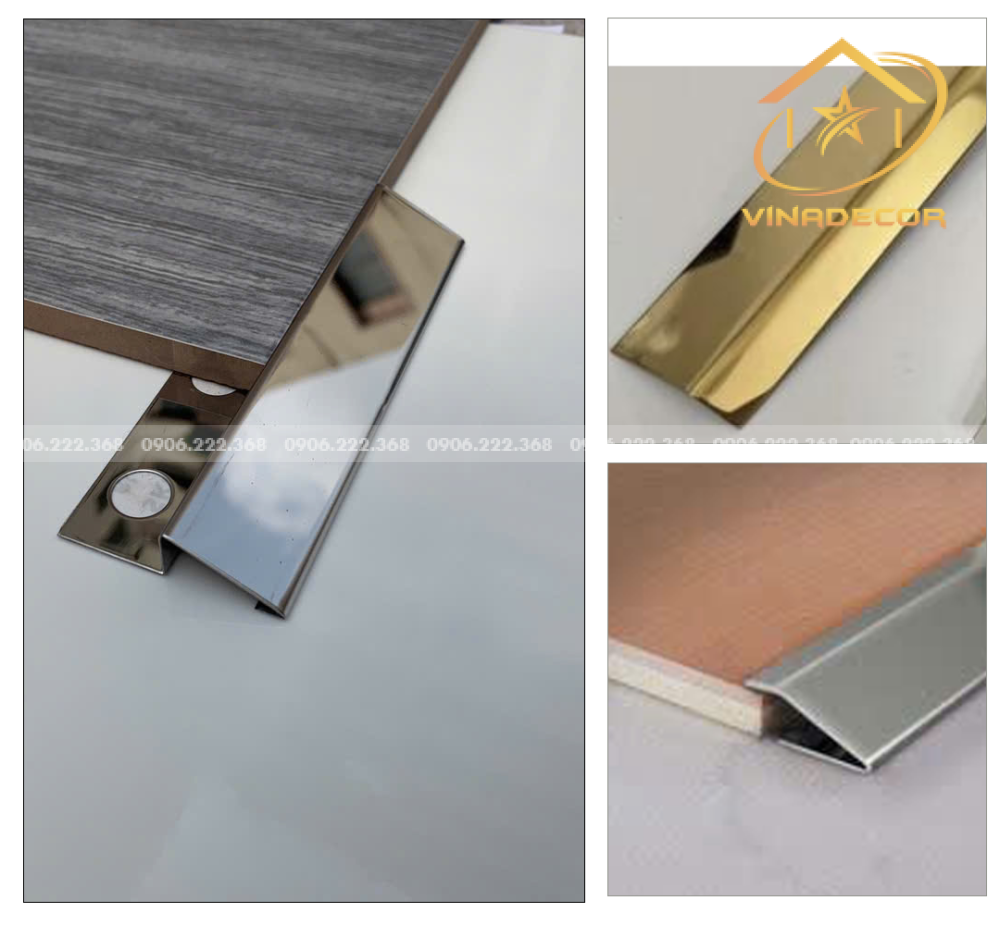 NẸP CAO THẤP INOX