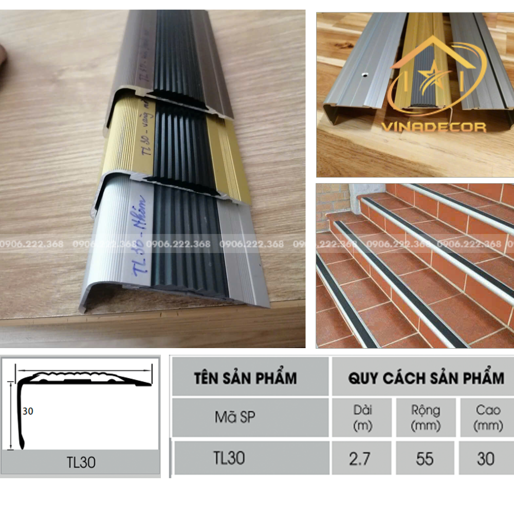 NẸP MŨI BẬC TL30
